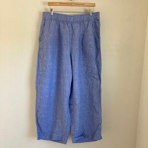 Tahari 100% linen pants size XL